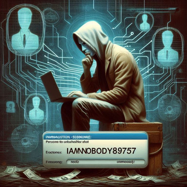 ORIGINS OF THE ENIGMATIC USERNAME “IAMNOBODY89757”