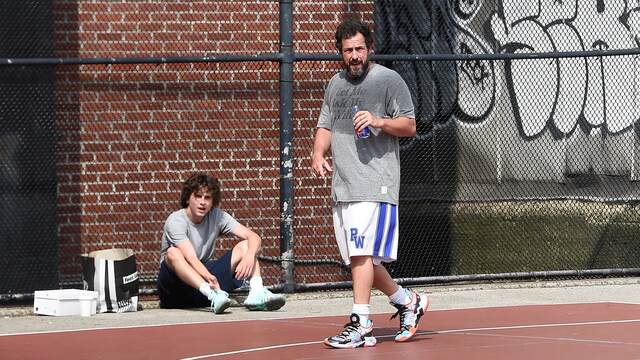 Men the iconic basketball shorts and t shirt combo